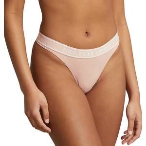 NEW POLO RALPH LAUREN essentials thong panty in clay